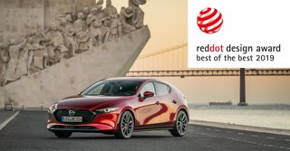 Alla Nuova Mazda3 il prestigioso premio Red Dot: Best of the Best