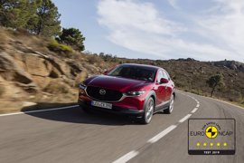La Mazda CX-30 registra il risultato più alto mai raggiunto nei test di sicurezza per gli occupanti 