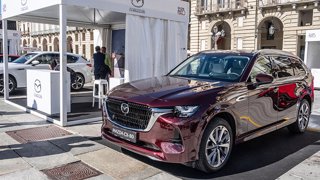 Prima Nazionale della Nuova Mazda CX-80 al Salone dell’Auto di Torino